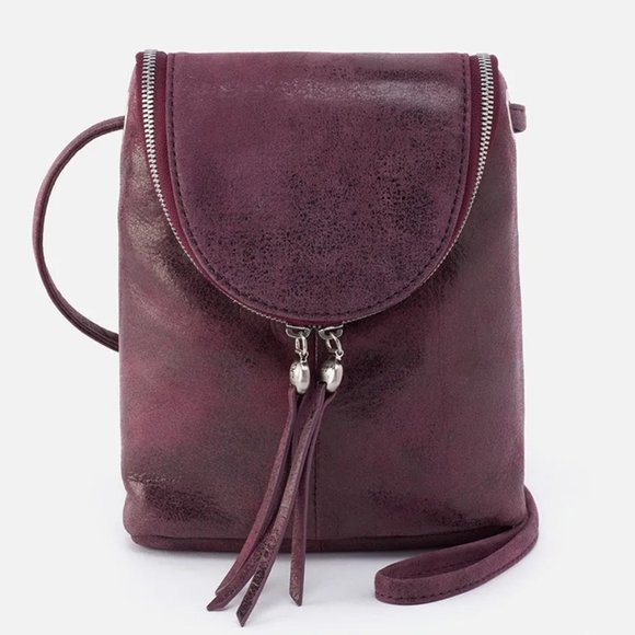 HOBO Bags Hobo Fern Crossbody In Eggplant Poshmark